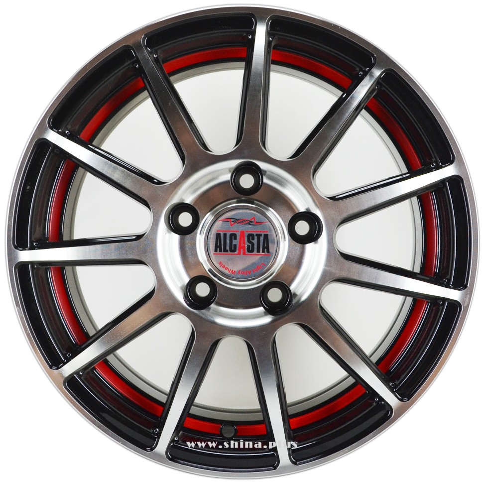 Диск R15 5x112 ALCASTA M25 6,0J ET47 D57,1 BKFRSI