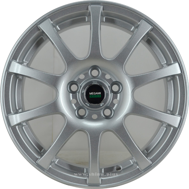 Диск R15 5x100 Megami MGM-2 6,0J ET38 D57,1 Sil