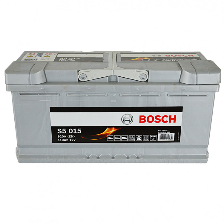АКБ110Ah BOSCH S5 Silver Plus (610 402 092) (о.п+) 920A(EN) 12V