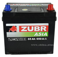 АКБ 65Ah ZUBR Premium Asia (о.п+) 650А(EN) 12V