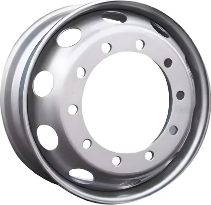 Диск R22,5  11,75 SRW 10*335 ET135 D 281 16мм Silver Диск R22,5  11,75 SRW 10*335 ET135 D 281 16мм Silver