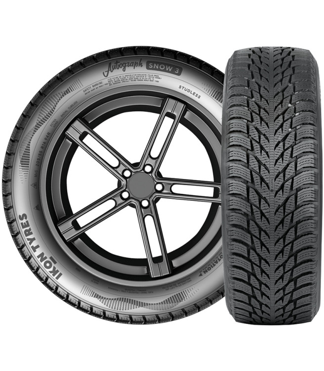 195/55  R16 Ikon (Nokian Tyres) Autograph Snow 3 91R (зима) а/шина