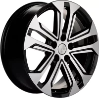 Диск R18 5x114.3 Khomen Wheels KHW1803 7,0J ET37 D66.5 (Dargo/Jolion) Black-FP