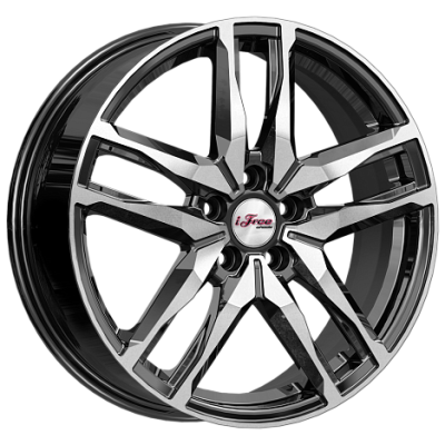 Диск R18 5x108 IFree Бомбей (KC1075) 6,5J ET43 D65,1 Блэк-Джек
