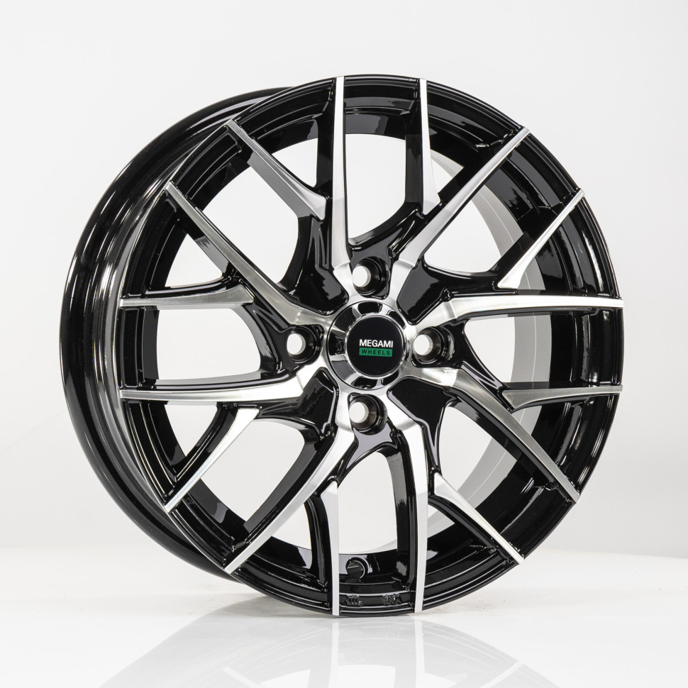 Диск R14  4x98 Megami MGM-12 5,5J ЕT35 D58,6 BKF