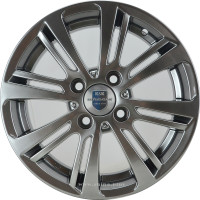 Диск R14 4x100 Беринг (КС653) K&K 5,5J ET43 D67,1 дарк платинум