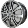 Диск R14 4x100 Беринг (КС653) K&K 5,5J ET43 D67,1 дарк платинум