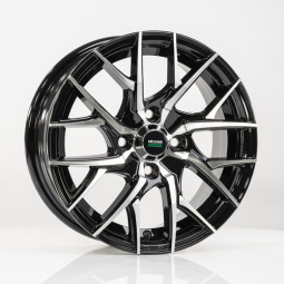 Диск R14 4x100 Megami MGM-12 5,5J ET35 D67,1 BKF