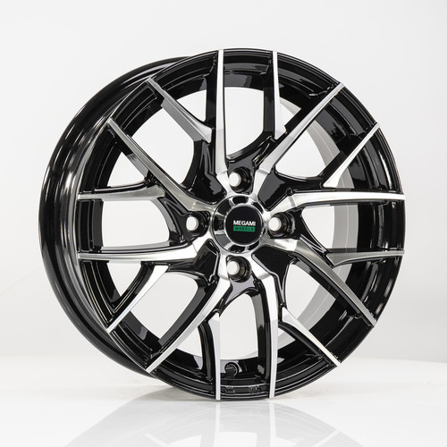 Диск R14 4x100 Megami MGM-12 5,5J ET35 D67,1 BKF