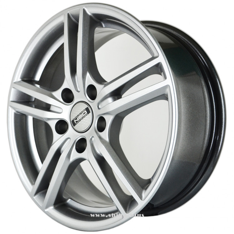 Диск R16 5x112 Вектор В223 6,5J ET38 D57,1 сильвер