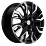 Диск R18 5x112 Khomen Wheels KHW1809 7.0J ET43 D57.1 (Kodiaq/Tiguan) Black-FP ПИК