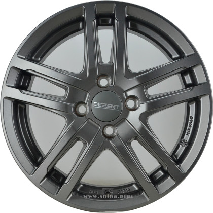 Диск R15 4x100 Dezent TZ graphite 6,0J ET40 D60,1