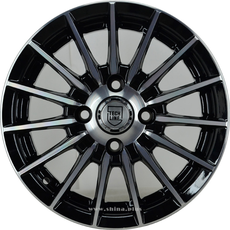 Диск R14 4x100 Tech Line 406 5,5J ET35 D67,0 BD