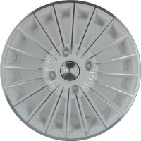 Диск R15 4x114,3 Скад Веритас 6,0J ET45 D67,1 алмаз белый