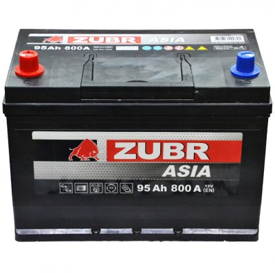 АКБ 95Ah ZUBR Ultra Asia (+п.п) ZSA951 800А(EN) 12V