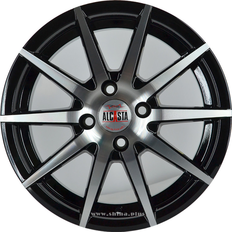 Диск R15 4x100 ALCASTA M53 6,0J ET36 D60,1 BKF