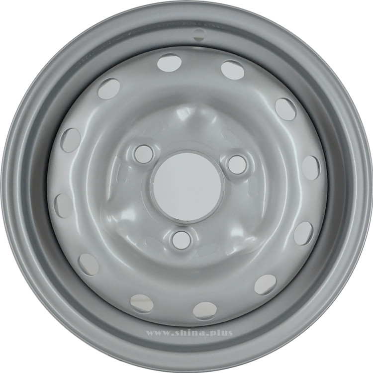 Диск R12  3x98 4,0J ЕТ40 D60,0 Mefro/Аккурайд серебро (ВАЗ 1111)