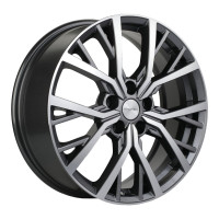 Диск R18 5x112 Khomen Wheels KHW1806 7,0J ET43 D57,1 Gray-FP (Kodiaq/Tiguan)