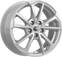 Диск R15 5x100 Skoda Rapid (KCr1005) K&K 6,0J ET38 D57,1 сильвер