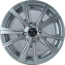 Диск R15 4x100 Tech Line 574 6,0J ET45 D54,1 Sil Neo