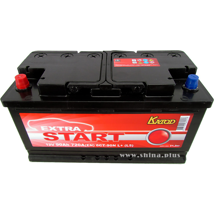 АКБ 90Ah Extra Start (+п.п) 720A (EN) 12V