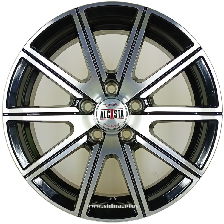 Диск R15 5x100 ALCASTA M55 6,0J ET38 D57,1 BKF