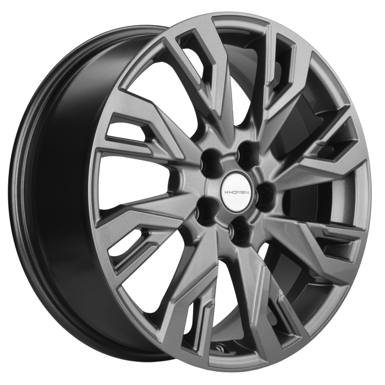 Диск R18 5x114.3 Khomen Wheels KHW1809 7.0J ET38 D67.1 (Outlander) Dark-Chrome ПИК