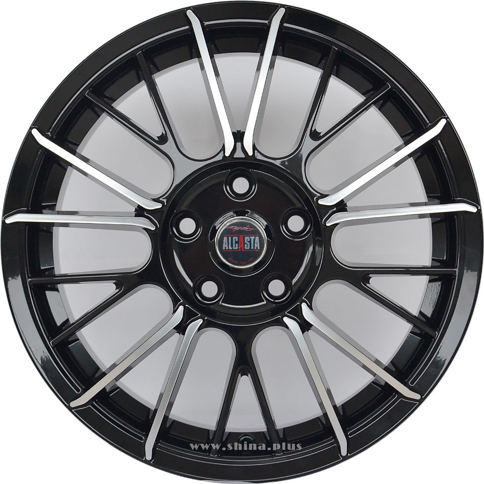 Диск R16 5x114,3 ALCASTA M33 6,5J ET46 D67,1 BKF