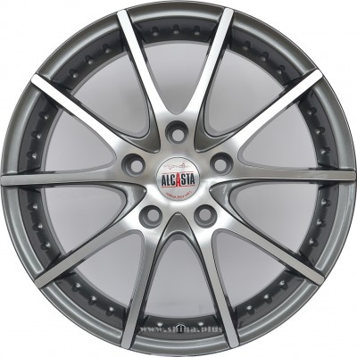 Диск R16 5x114,3 ALCASTA M08 6,5J ET38 D67,1 GMF