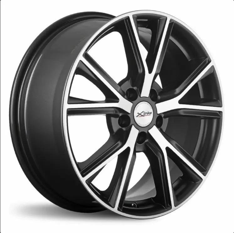 Диск R18 5x112 Xtrike X-122 7,5J ET38 D57,1 BKM/FP