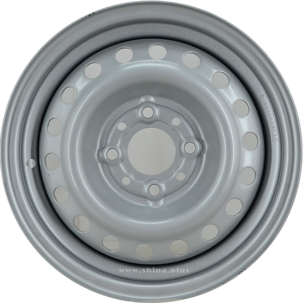 Диск R16 4x100 6,5J ET41 D60,1 TREBL X40946_P Silver