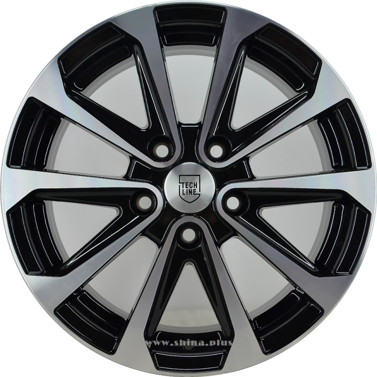 Диск R16 5x114,3 Tech Line 639 6,5J ET40 D66,1 BD
