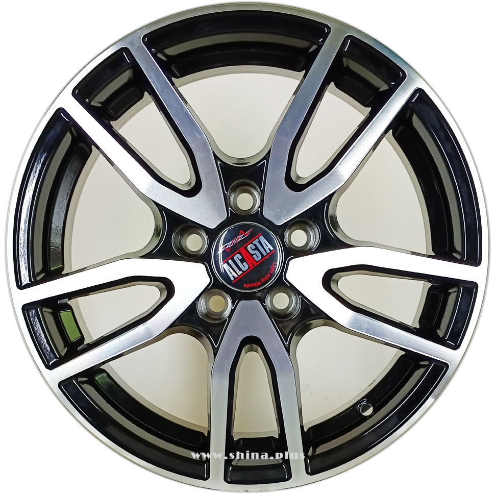 Диск R15 5x100 ALCASTA M57 6,0J ET38 D57,1 BKF