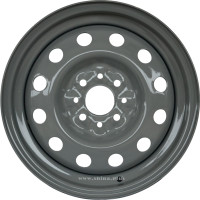 Диск R14  4x98 5,5J ET35 D58,6 Mefro/Аккурайд (ВАЗ 2170) серо-зеленый