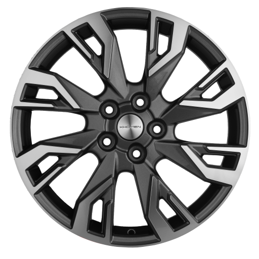 Диск R18 5x114.3 Khomen Wheels KHW1809 7,0J ET38 D67.1 (Outlander) Gray-FP ПИК