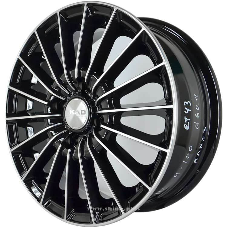 Диск R15 4x100 Скад Веритас-15 6,0J ET50 D60,1 алмаз