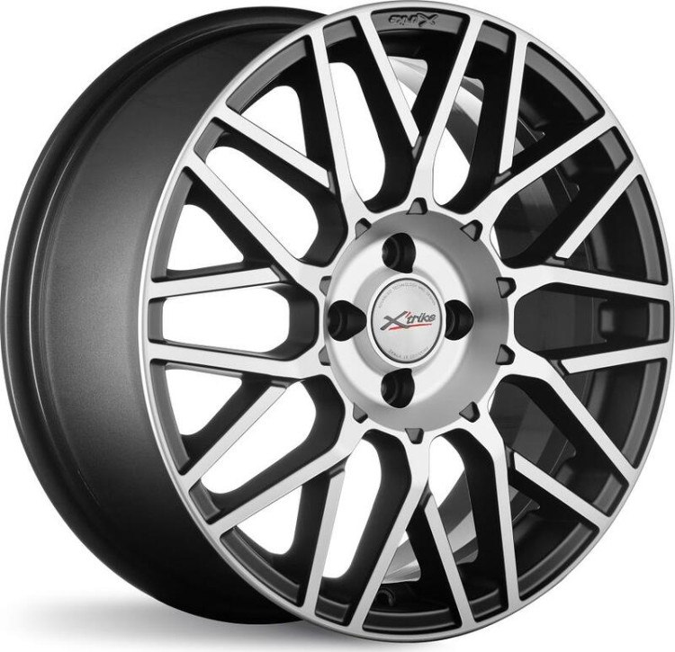 Диск R17 4x100 Xtrike X-131 7,0J ET43 D60,1 BKM/FP