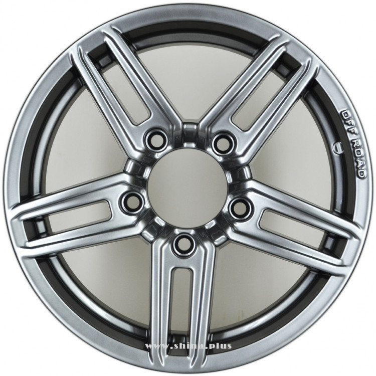 Диск R16 5x139,7 Дон (КС588) 6,5J ET40 D98,5  дарк платинум