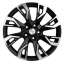 Диск R18 5x114.3 Khomen Wheels KHW1809 7,0J ET40 D66.1 (Qashqai) Black-FP ПИК