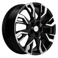 Диск R18 5x114.3 Khomen Wheels KHW1809 7,0J ET40 D66.1 (Qashqai) Black-FP ПИК