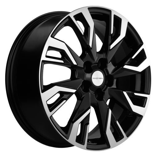 Диск R18 5x114.3 Khomen Wheels KHW1809 7,0J ET40 D66.1 (Qashqai) Black-FP ПИК