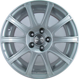 Диск R16 5x105 TG Racing (L015) 6,5J ET38 D56,6 Sil
