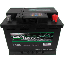 АКБ 56Ah Gigawatt G55R (556 400 048) (о.п+) 480 (EN) 12V