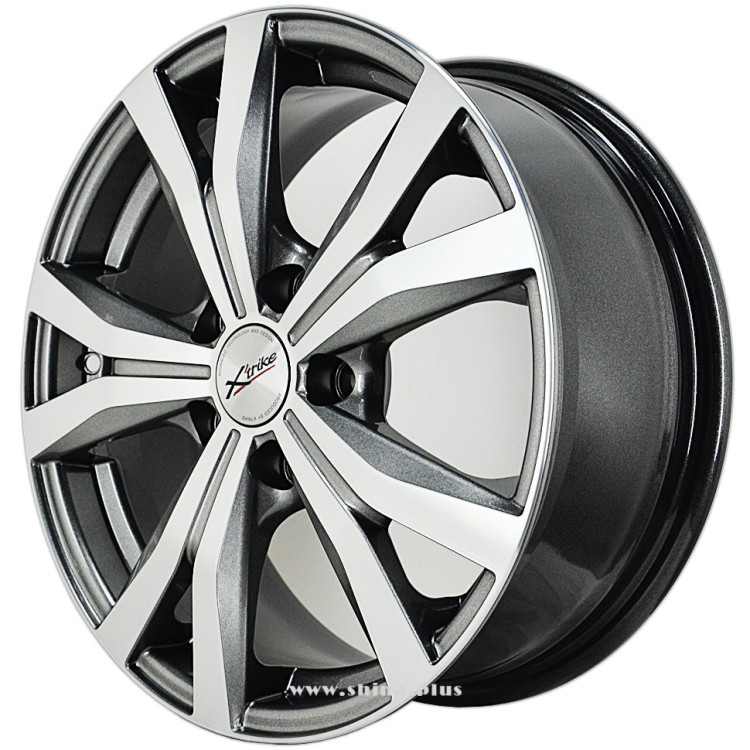 Диск R16 5x114,3 Xtrike (X-119) 6,5J ET45 D67,1 BK/FP