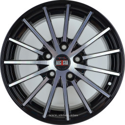 Диск R16 5x114,3 ALCASTA M60 6,5J ET43 D67,1 BKF
