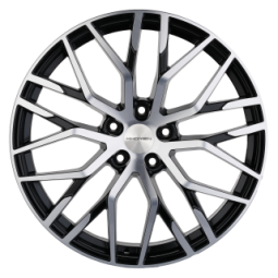 Диск R20 5x108 Khomen Wheels KHW 2005 8,5J ET46 D63,4 (Tugella) Black-FP