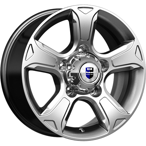 Диск R16 5x139,7 Атлант K&K 7,0J ET35 D108,0 дарк-платинум