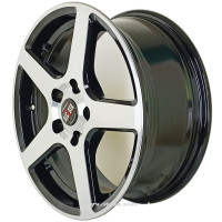 Диск R16 5x112 Alcasta M62 6,5J ET45 D57,1 BKF