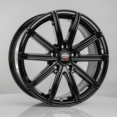 Диск R17 5x114,3 Alcasta M64 7,0J ET45 D67,1 Black