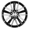Диск R18 5x114.3 Khomen Wheels KHW1807 8,0J ET40 D64.1 (Haval F7/F7x) Black-FP ПИК